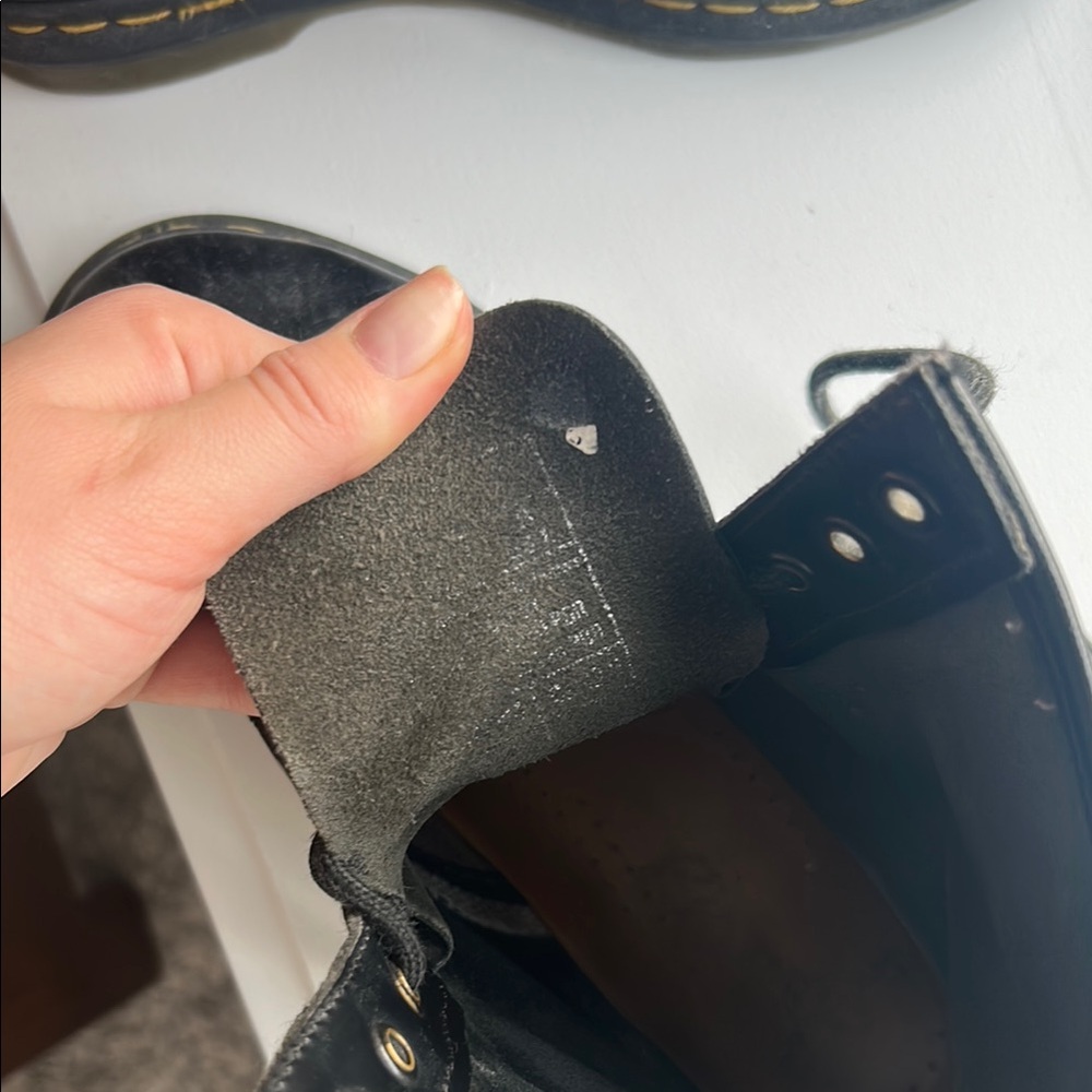 Black Doc Marten Boots - Picture 3 of 3
